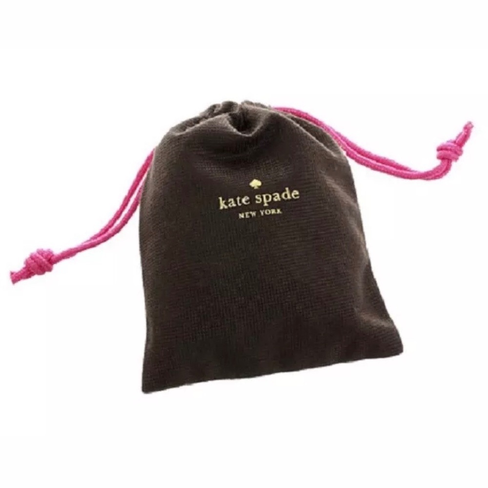 Kate Spade♠️12-K Gold Plated Bow Long Necklace-NWT - Picture 8 of 8